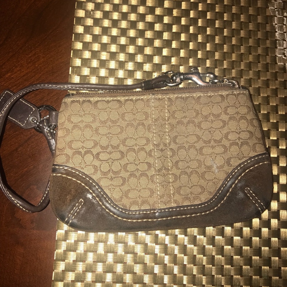 Coach wristlet